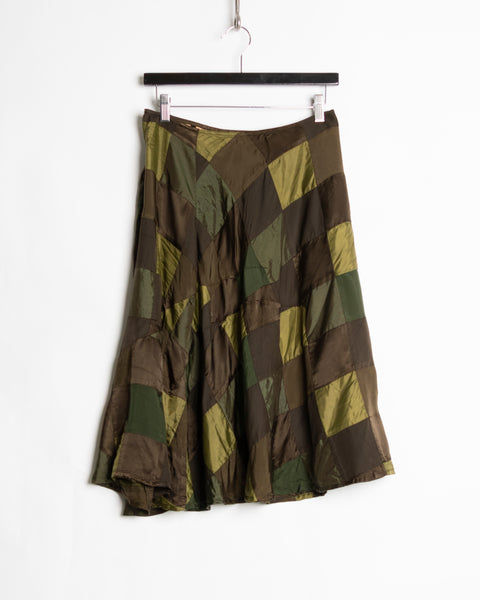 Comme des Garçons Tricot Abstract Camo Skirt