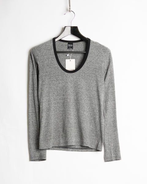 Number (N)ine longs leeve ringer tee