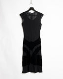 Junya Watanabe Velvet detailed Dress