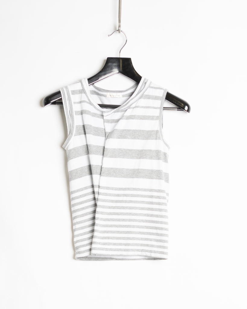 COMME des GARÇONS Striped Wrap Tank