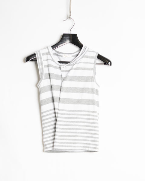 COMME des GARÇONS Striped Wrap Tank