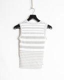 COMME des GARÇONS Striped Wrap Tank