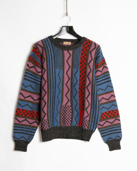 Issey Miyake 80's Pattern Jumper