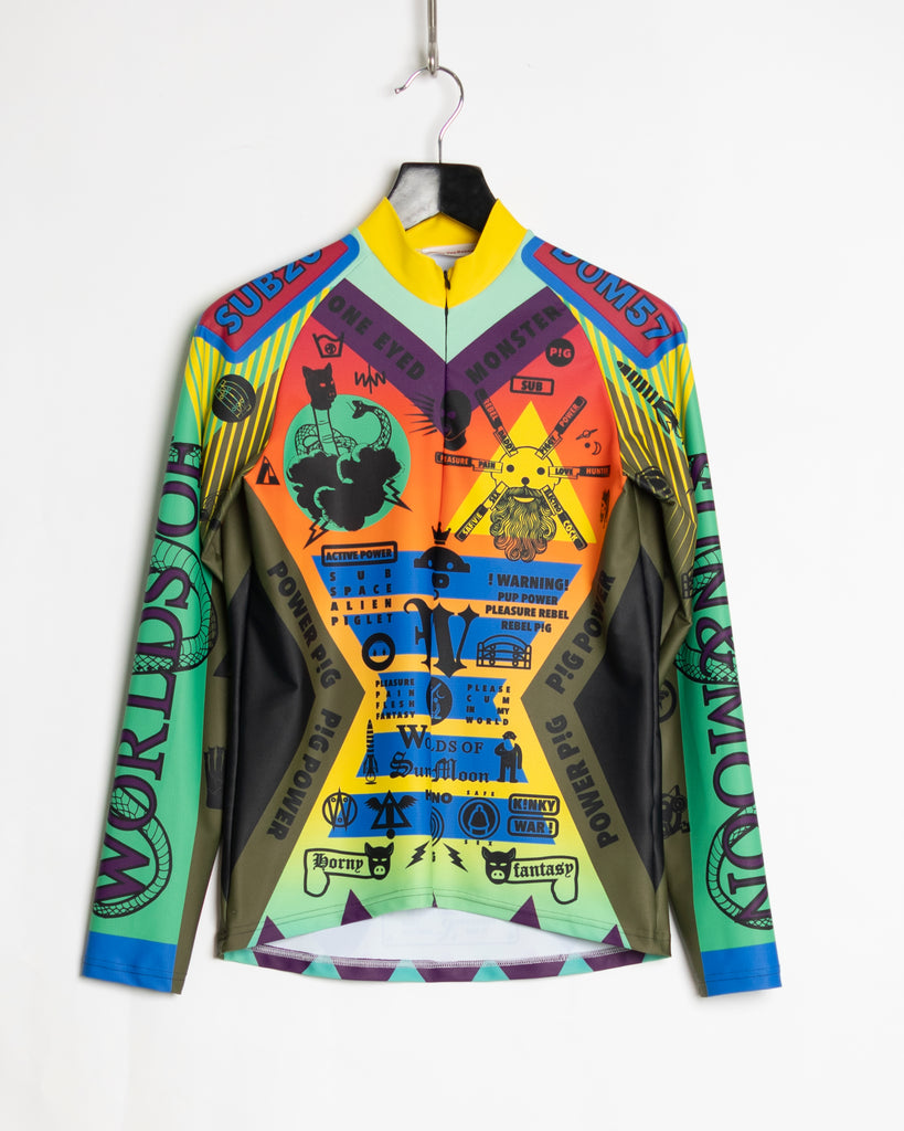 Walter Van Beirendonck Printed Bike Top