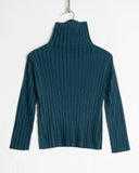 Issey Miyake Metallic Pleats Please Top