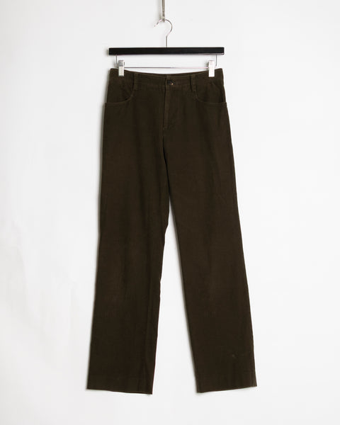 Issey Miyake Velour Trouser