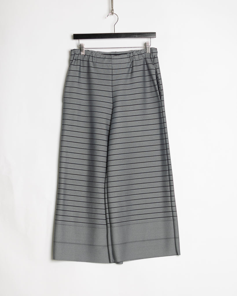 Issey Miyake Metallic Ribbed Trouser