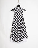 Comme des Garçons Checkerboard Pouch Dress