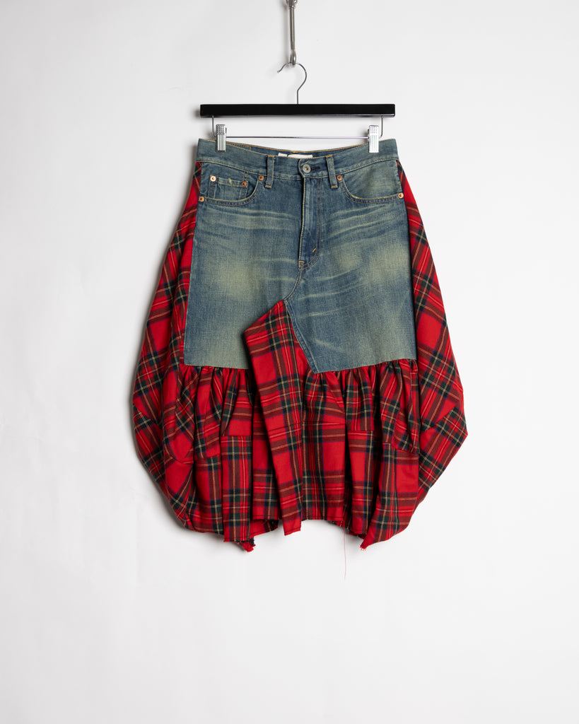 Junya Watanabe Tartan Skirt