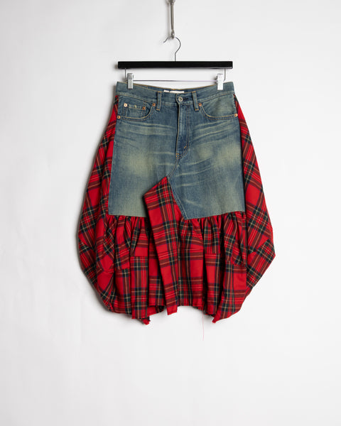Junya Watanabe Tartan Skirt