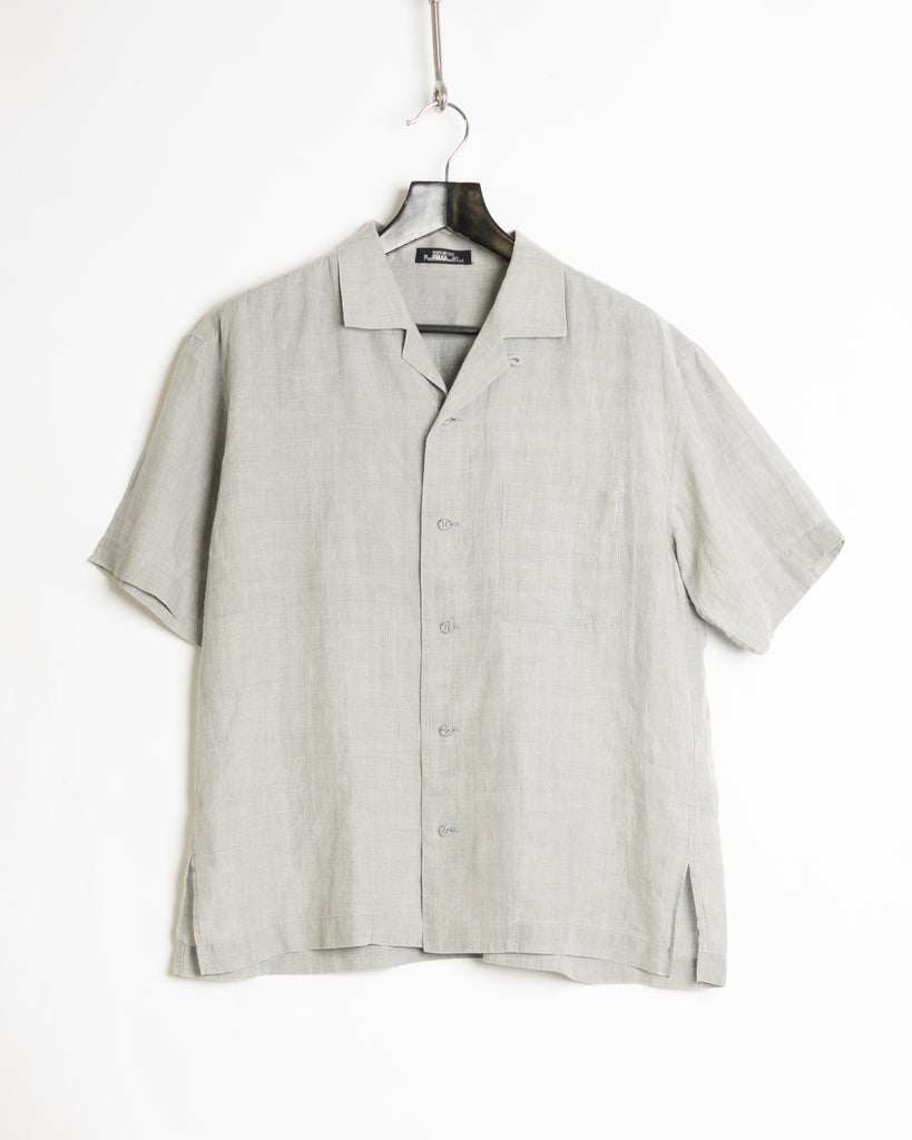 Issey Miyake Permanent Short Sleeve Button up