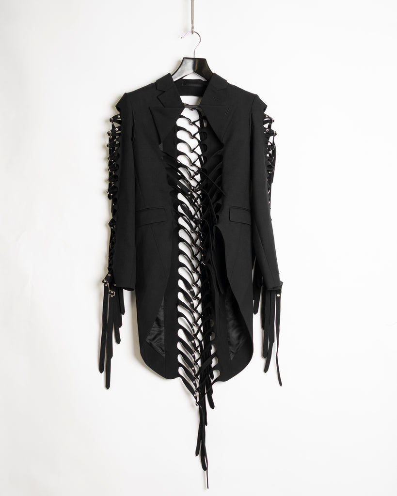 Noir Kei Ninomiya Vertebrae Coat