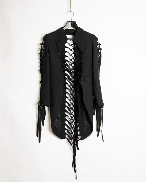 Noir Kei Ninomiya Vertebrae Coat