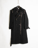 Noir Kei Ninomiya Safety Pin Coat