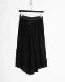 Comme des Garçons Broken Bride Sheer Inside Out Skirt