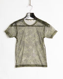 Comme des Garçons Mesh Spotted Camo Top