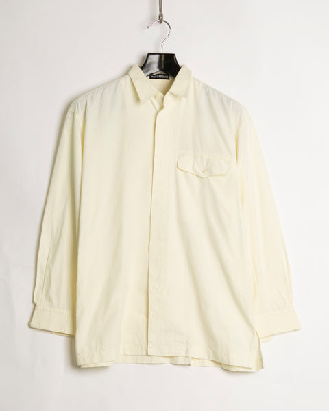 Issey Miyake Big White Cotton Button Down