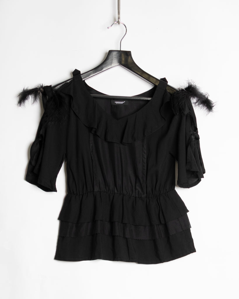 Undercover Feathered Top