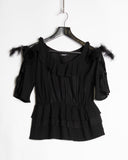 Undercover Feathered Top