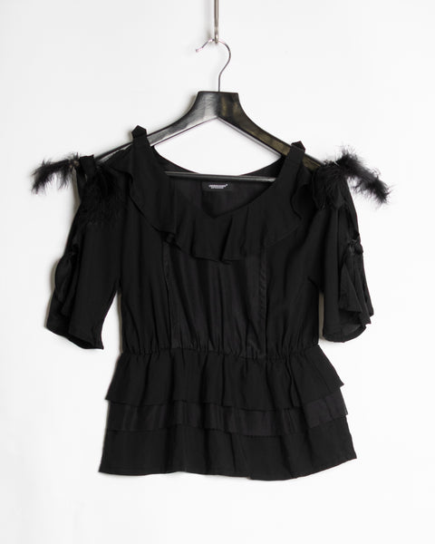 Undercover Feathered Top