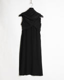 Comme des Garçons silk knotted dress