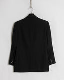 Y's for Men Heavy Black Blazer