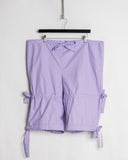 Walter Van Beirendonck Purple Tie Shorts