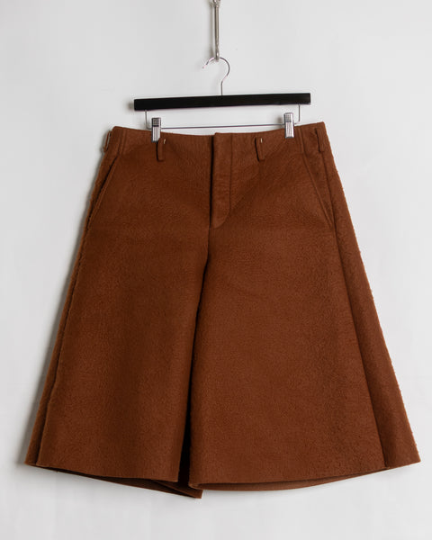 Comme des Garçons Homme Plus Felted Mountain Shorts