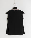 Junya Watanabe layered diamond necklace top