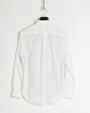 Comme des Garçons Homme Deux patchwork blue stripe shirt