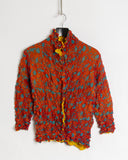 Issey Miyake acidic button up top