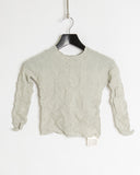 Issey Miyake scrunched grid top