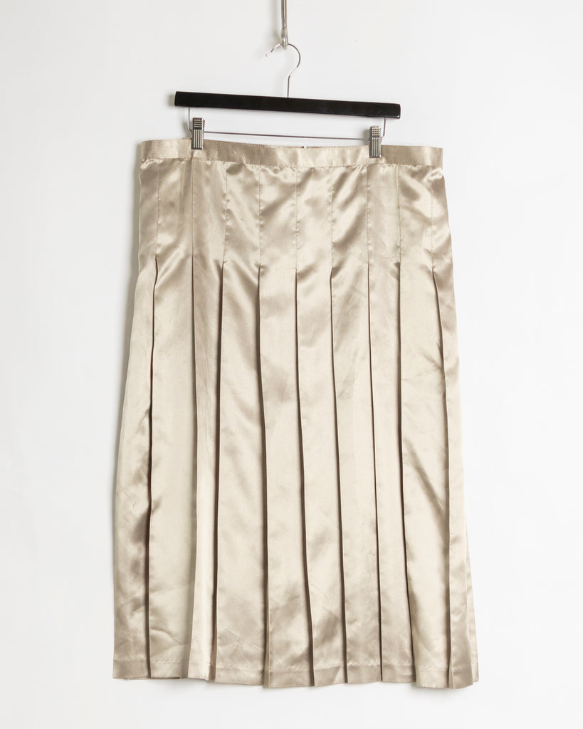 Junya Watanabe side loop pleat skirt
