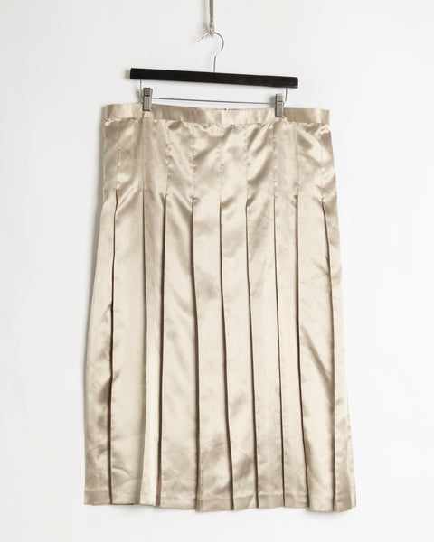 Junya Watanabe side loop pleat skirt