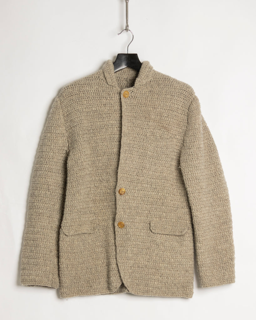 Yohji Yamamoto Pour Homme wool yarn jacket
