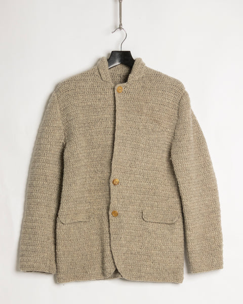 Yohji Yamamoto Pour Homme wool yarn jacket