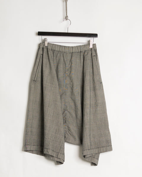 COMME des GARÇONS COMME des GARÇONS wide houndstooth shorts