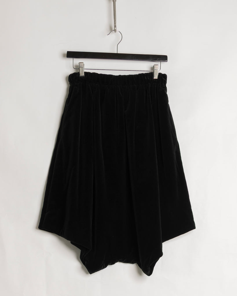 COMME des GARÇONS velvet shorts
