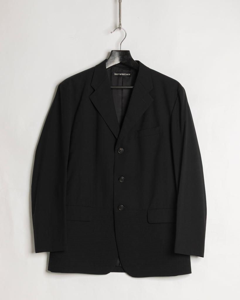 Issey Miyake accordion suit