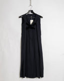 COMME des GARÇONS Tricot velvet ties dress