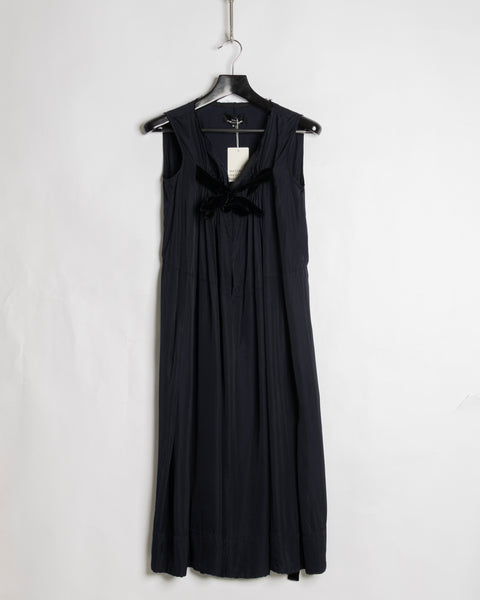 COMME des GARÇONS Tricot velvet ties dress