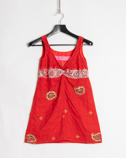 Junya Watanabe paisley sequin dress