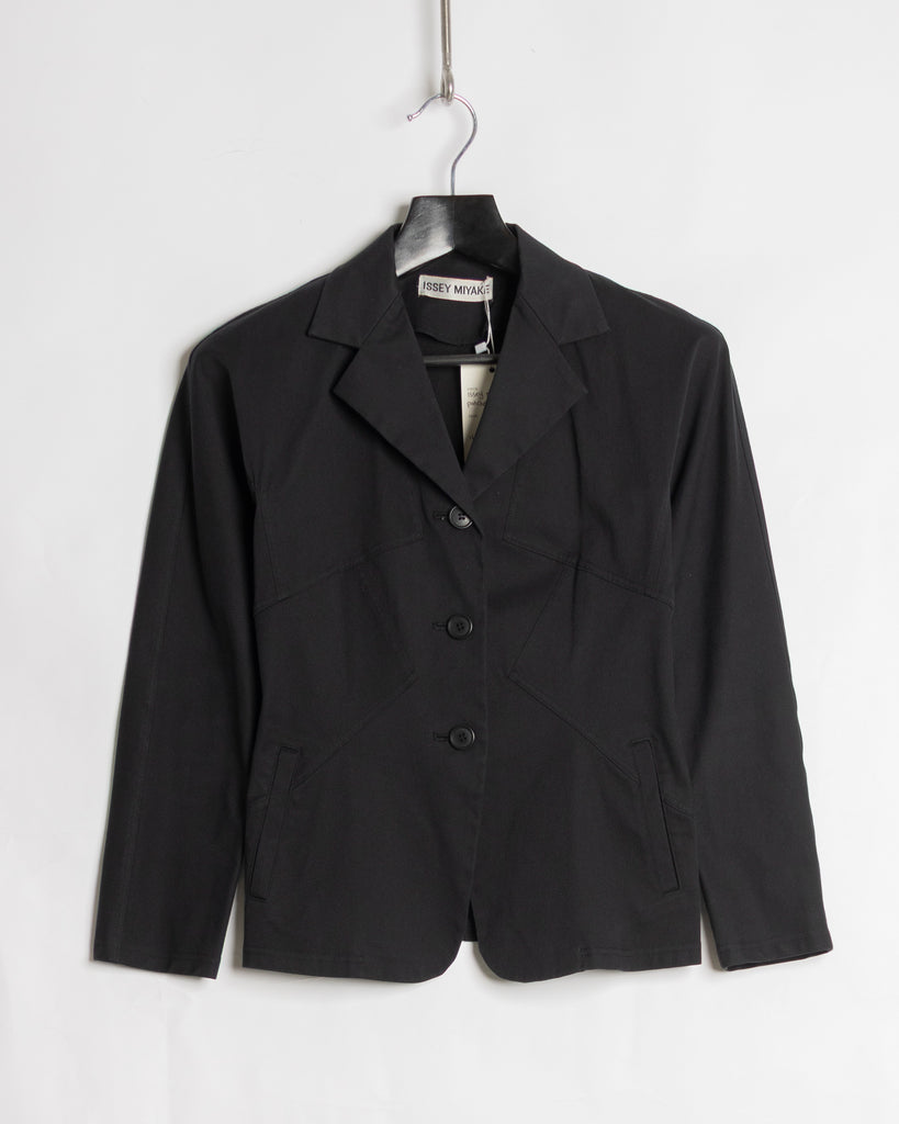 Issey Miyake patched jacket