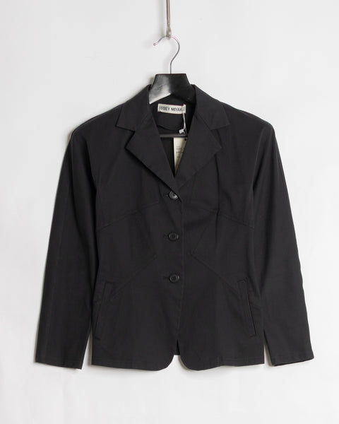 Issey Miyake patched jacket
