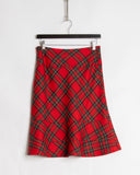Junya Watanabe plaid punk skirt