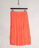 COMME des GARÇONS neon pleat skirt