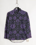 Issey Miyake soft floral shirt