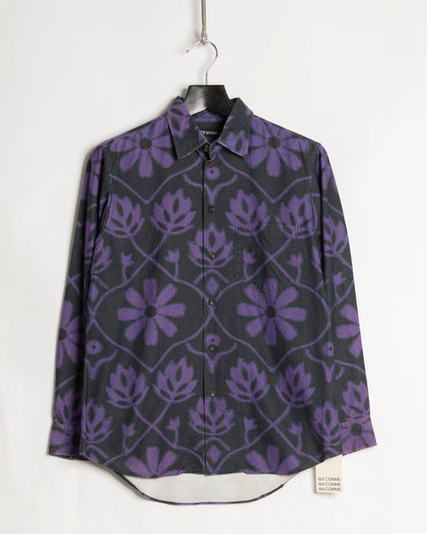 Issey Miyake soft floral shirt