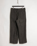 COMME des GARÇONS HOMME White Label wool and velvet trousers