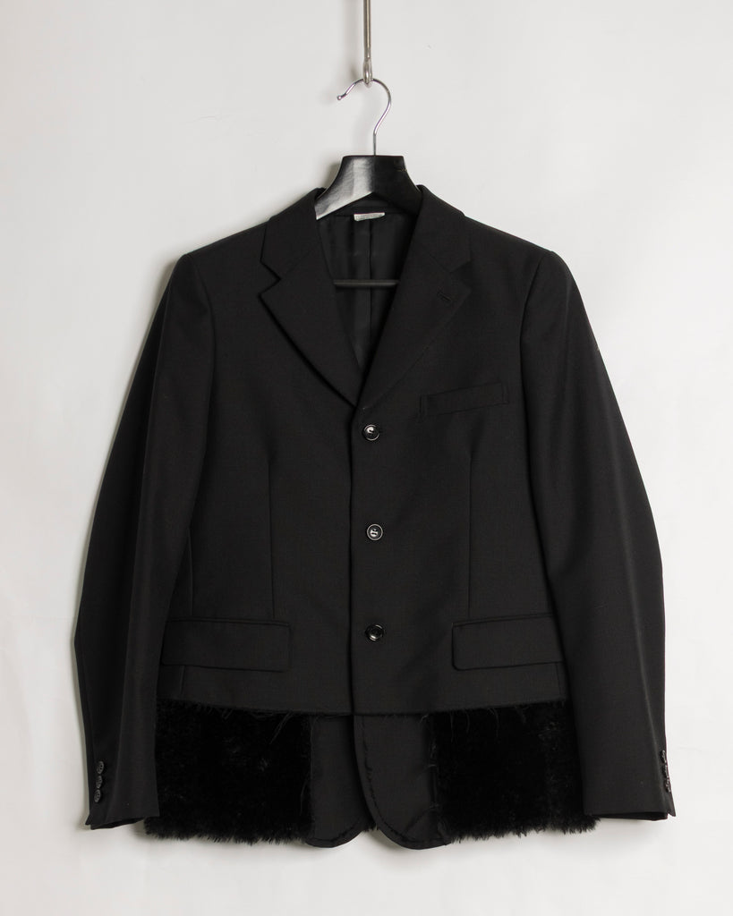 COMME des GARÇONS Homme Plus fluffy blazer